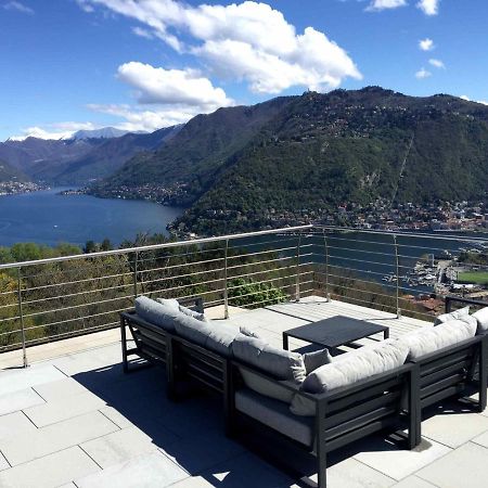 Penthouse - Villa Cardano Como Exterior photo
