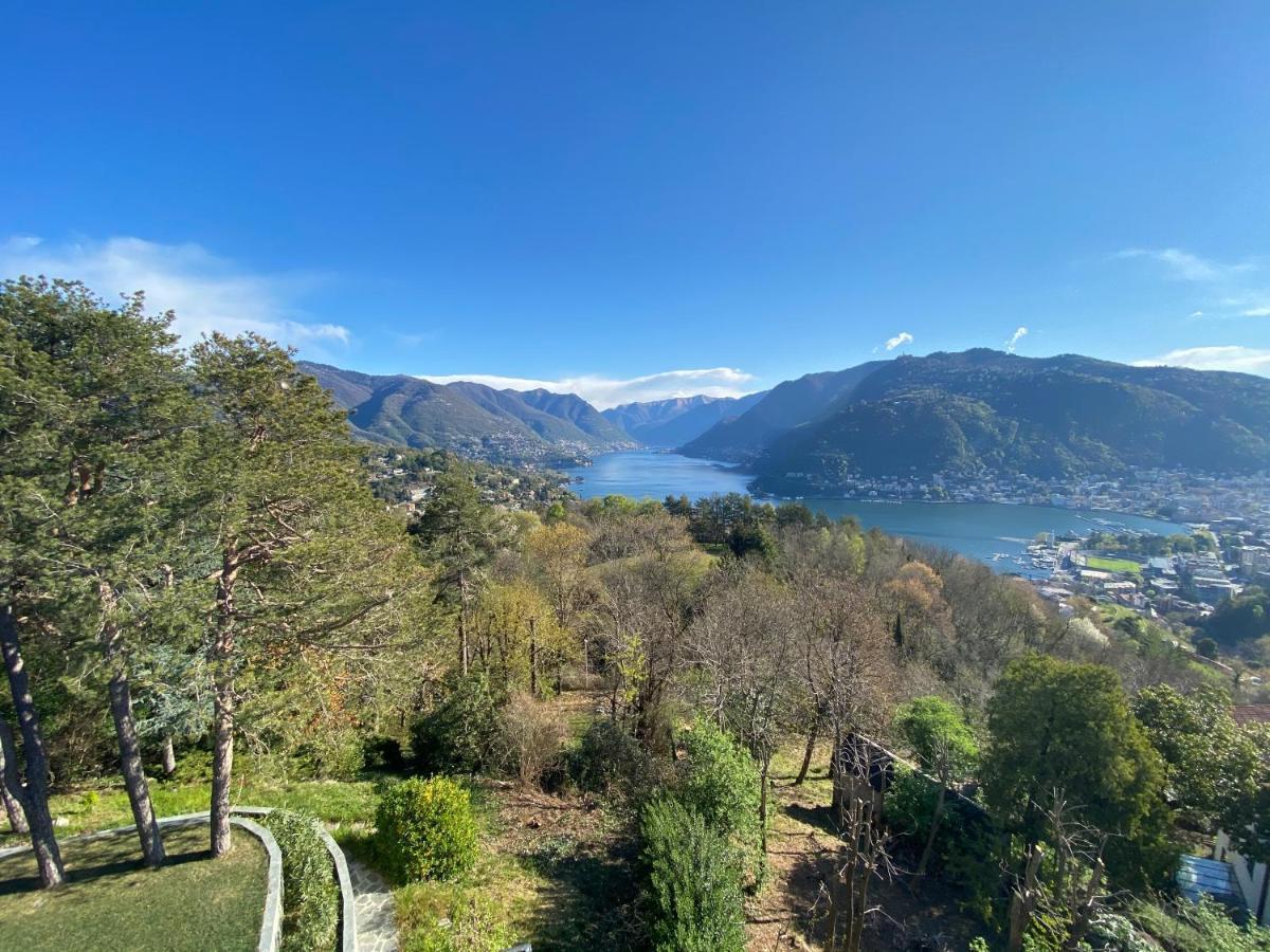 Penthouse - Villa Cardano Como Exterior photo