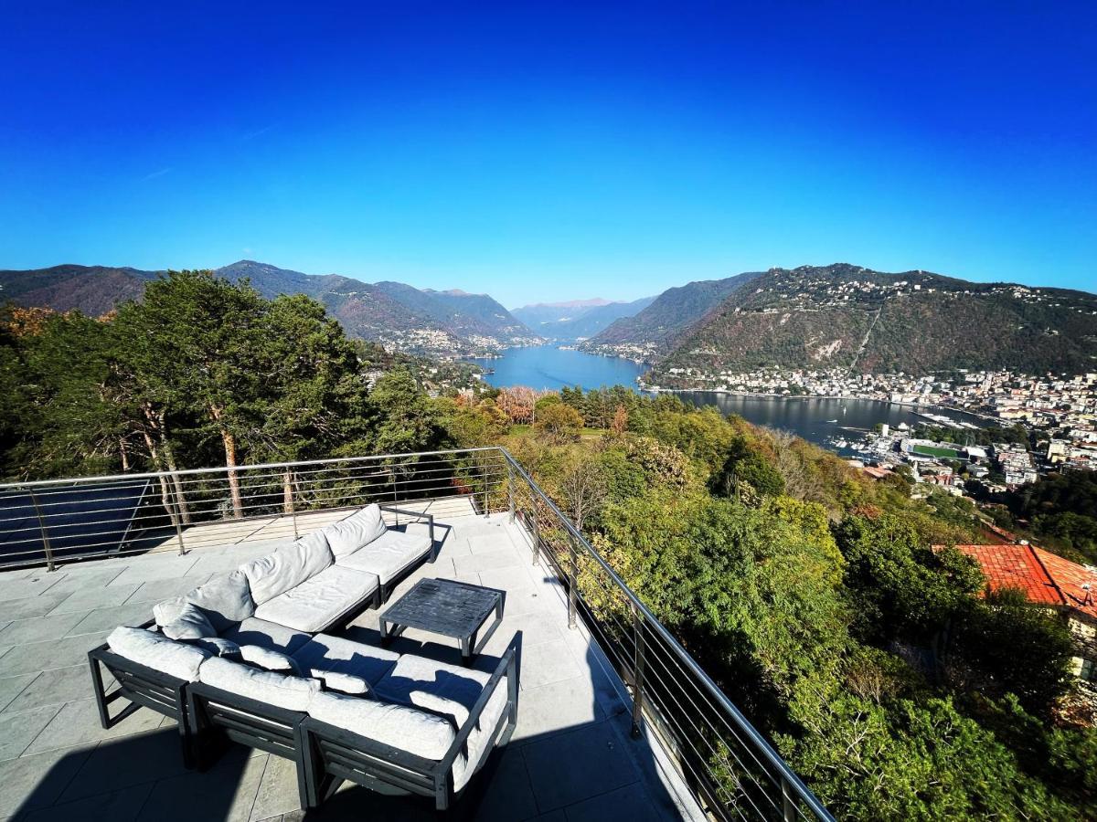Penthouse - Villa Cardano Como Exterior photo