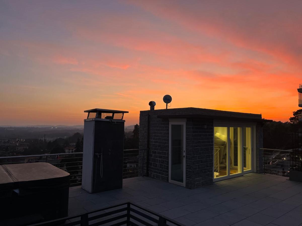Penthouse - Villa Cardano Como Exterior photo